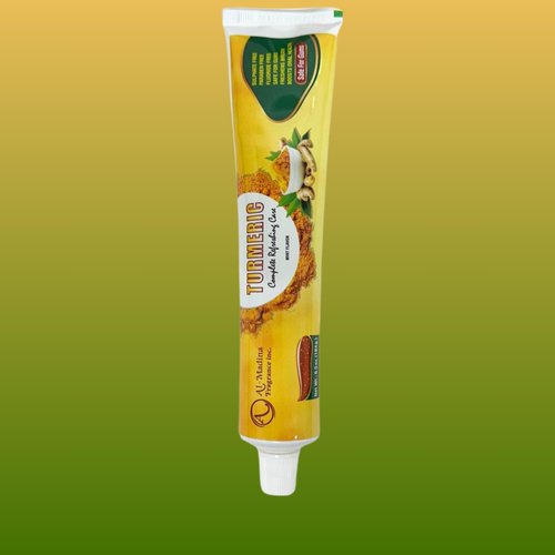Herbal and Turmeric Toothpaste withSaffron, Tea Tree, Aloe Vera, Ginger and Turmeric - Paraben Free & Refreshing Oral Care for Sensitive Teeth - Halal - Pack of 3