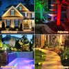 OurLeeme Lawn Flood Light Stake, 2-in-1 Waterproof Outdoor Remote Control Landscape Lighting Spotlight Wall Light for Yard Garden Driveway Pathway Pool