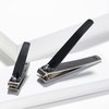 Tweezerman Stainless Steel Nail Combo Set with Fingernail and Toenail Clippers