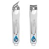 firiKer Nail Clipper Set, Sharpest Fingernail & Toenail &Slanted Edge Nail Cutting Clippers, Quality Stainless Steel Portable Nail Cutter Set with Nail File,Personal Pedicure Kit for Women Man