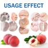 Foot peel mask for Dry Cracked Feet(3 Pairs) - Exfoliating Feet Mask Peel with Natural Peach Extract for Dry,Cracked Heels and Removing Dead Skin