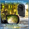 SWITCHRISE Car Mirror Switch No.56010093AA View Mirror Remote Control Switch for for Jeep Liberty 2002 2003 Plastic Black Fit for