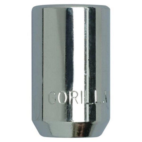 Gorilla Automotive 20631 Acorn Hex Socket Locking Lug Nuts (12mm x 1.50 Thread Size) - Pack of 4