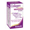 HealthAid Collagen Complex, Marine Collagen and Hyaluronic Acid, Vitamin C, E, and Zinc, 2 Tablets Daily, America