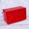 ONE MORE 25-Pack Gable Red Candy Treat Boxes,Small Goodie Gift Boxes for Wedding and Birthday Party Favors Christmas Box 6.2 x 3.5 x 3.5 inch