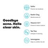 Proactiv Skin Purifying Acne Face Mask and Acne Spot Treatment - Detoxifying Facial Mask with 6% Sulfur 3 Oz 90 Day Supply