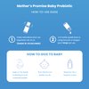 USDA Organic Baby Probiotic Drops for Infants | Helps with Colic, Reflux, Gas & Constipation Relief | Digestion & Immune Support for Newborns + | Ages 0-24 Months, Liquid Probiotics for Babies