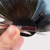 Comidox Cute Peacock Feather Hair Clip with Rhinestones,Charming Peacock Headpiece Feather Hair Accessories for Weddings,Dance Parties,Halloween Party,Beautiful Peacock Accessories for Women(Set of 2)