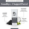 No BS Charcoal Peel Off Face Mask - Deep Cleaning Blackhead Remover Mask - Painless Activated Charcoal Clay Face Mask. Includes Free Skincare Samples