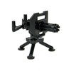 Custom Minigun with Tripod Mount Machine Gun Designed for Brick Minifigures
