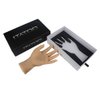 ITATOO Silicone Tattoo Practice Hand Fake Tattoo Hand Dummy Fake Tattoo Skin for Tattoo Artists and Beginners (Left Hand with Short Arm)
