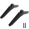 43 Inch TV Stand for LG TV Legs 43LJ5500 43UJ6300 43UJ635T 43UK6200 43UK6090 43UK6500 43UM6900 43UM7100 43UM7300 43UN7300 43UN7100 43UN6900 43UN6950 43UN6951 Replacement Legs for LG TV with Screws