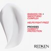 Redken Frizz Dismiss Mask Intense Smoothing Treatment | For Unruly Hair | Ultra Hydrating Smoothing Hair Mask | Sulfate Free | 8.5 Fl Oz (Pack of 1)