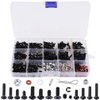 HobbyPark 500pcs Universal RC Screw Kit Screws Assortment Set, Hardware Fasteners for Traxxas Axial Redcat HPI Arrma Losi 1/8 1/10 1/12 1/16 Scale RC Cars Trucks Crawler