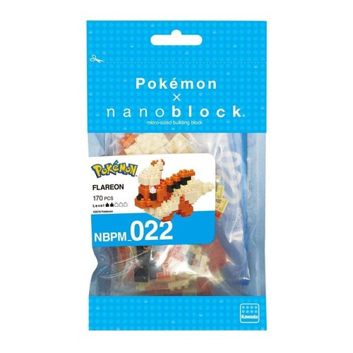nanoblock - Pokémon - Flareon, Pokémon Series Building Kit