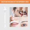 AUZEAL Nose Wax Kit With 30 Nose Waxing Sticks, Nose & Ear Hair Removal Kit for Men and Women with 100g Wax, Up to 20 Uses, Safe, Quick and Painless