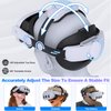 Kawaye Head Strap for Meta Quest 3/Quest 2,Elite Strap Replacement for Oculus Quest 3/2,VR Headset Accessories Head Strap with Double Knob Adjustable Enhanced Support & Comfort & Reduce Pressure