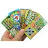 JA-RU Fake Lottery Tickets (4 Pack, 20 Tickets Total) Realistic Scratch Off Cards for Kids. Funny Gag, Prank Items, & April Fools Birthday Gifts. Casino Theme Party Decorations. 1381-4p