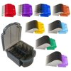 Artmavin 8 Pcs Professional Colorful Hair Clipper Combs Guards Cutting Guides Fits for Most Wahl Replacement Guards Set, 1/8 Inch to 1 Inch(3-25mm)
