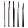 Oneleaf Nail Art Brushes Set-5PCS Nail Tool for Nail Art U V Gel Nail Brushes, Acrylic Nail Brushes, Liner Brushes, Dotting Tools, Dust Brush, Dual End Drawing Pen, Nail Design Kit for Nail Salon Home Use