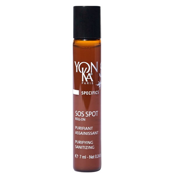 Yon-Ka SOS Spot Acne Treatment, Roll On Natural Lactic Acid to Clear Breakouts (7ml)