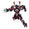 JCPUCT Black Tech Mecha Robot Building Blocks Birthday Gifts, Ages 15 and Up (Dark Wanderer B1120-Without Original Box)