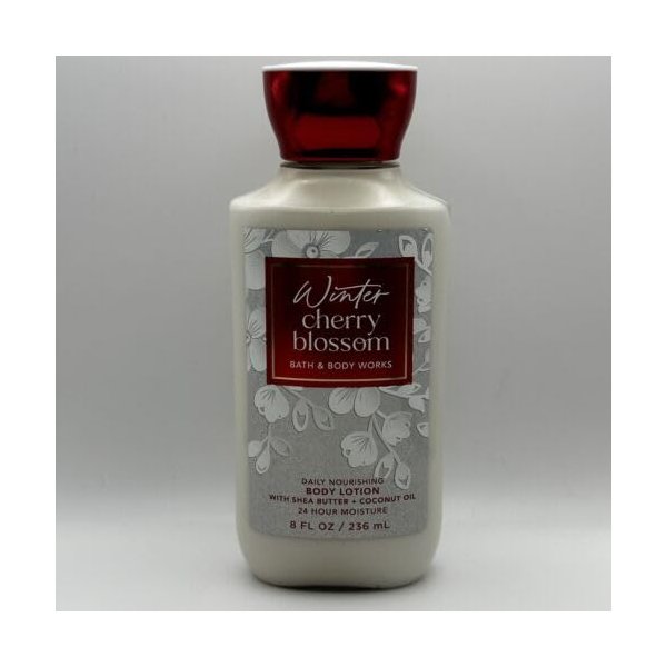 White Barn Winter Cherry Blossom Body Lotion 8oz
