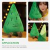 LUOZZY Pine Tree Plush Toy Sofa Cushion Plush Stuffed Plants Kids Creative Present Home Supplies - Green