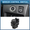 SWITCHRISE Car Mirror Switch No.15261341 View Mirror Remote Control Switch for Pontiac G6 Solstice Plastic Black Fit for