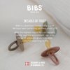 BIBS Pacifiers | Natural Rubber Baby Pacifier | Set of 2 BPA-Free Soothers | Made in Denmark | Hunter Green | Size 18-36 Months