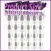 Chrome Metal Press on Nails Glossy Purple Shine False Nails Gel Glue on Nails Sparkly Mirror Medium Almond Manicure Art Acrylic Fake Nails Stick on Nails with Chrome Design for Coquette Women 24Pcs