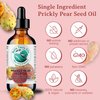 Bella Terra Oils - Prickly Pear Oil 4 oz - Extracted from Cactus Pear, Enriched with Omega-6, Vitamin K, Experience The Opulence of Nature