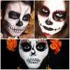 Black Face Body Paint Halloween Cosplay Clown Zombie Costume Sfx Makeup Professional Oil Based Cream Face Paint Palette for Adults and Kids