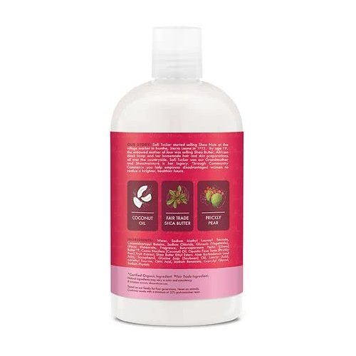 SheaMoisture Curl Glam Shampoo, Coconut Oil and Shea Butter, 13 fl oz