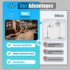 MOCHAG 5 Heads Infrared Heat Lamp, 750W Professional Standing Salon Hair Dryer Steamer, Color Processor Styling Perming Dryer Accelerator, Salon Barber Equipment for Hair Salons Beauty Salons Homes