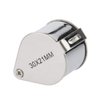 KINGMAS Pocket Jewelry Loupe 30x 21mm Jewelers Eye Magnifying Glass Magnifier