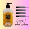 Peace Love + Lotion Green Tea & Lemongrass Scented Natural Body Lotion, 12 Oz