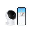 eufy Baby Wi-Fi Baby Monitor 2K with Noise Detection, Night Vision, Room Temperature Detection, Camera, Easy Setup, User-Friendly App, Requires 2.4GHz Wi-Fi