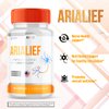 Arialief Capsules for Nerve Health, Official Arialief Supplement Pills for Lasting Support, Aria LIEF PrimePalm for Sciatica, Aria Leaf Advanced Nerve Supplement All Natural Ingredients (60 Capsules)