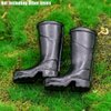 1Pair Black 1/12 Miniature Rubber Boots Dollhouse Garden Accessories，Dollhouse Accessories，Dollhouse Accessories