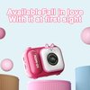 Kids Camera, HD Digital Video Cameras for Toddler,Autism Toys Portable Toy for 3 4 5 6 7 8 Year Old Childrens Christmas Birthday Gifts for Boy and Girls, Age 3-9 with 32GB SD Card-Pink