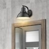 zeyu 10 Inch Indoor Wall Mount Lamp Light Fixture, Industrial Wall Sconce Lighting for Hallway Bedroom, Black Finish, ZY24-1W BK