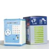 LIKE Toy Piggy Bank Safe Box Fingerprint ATM Bank ATM Machine Money Coin Savings Bank for Kids Blue