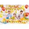 Chicken Party Decorations Chicken Farm Birthday Party Supplies Includes Chicken Birthday Banner Cake Topper Cupcake Toppers Balloons for Chick Birthday Party Baby Shower Decorations