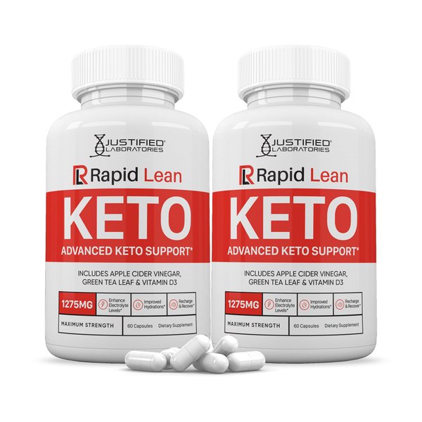 Rapid Lean Keto ACV Extreme Pills 1675MG Keto Support Blend Capsule Alternative to Keto ACV Gummies Formulated with Apple Cider Vinegar Extra Virgin Olive Oil Powder Green Tea Leaf 60 Capsules…
