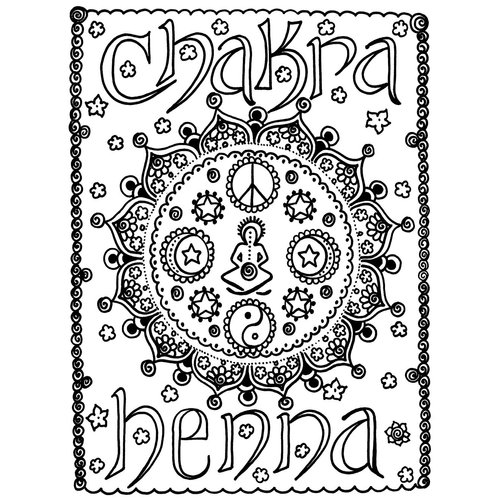 Chakra Tattoo Design Book, Inspiration Guide, and Adult Coloring Book. 100s of Intricate High-Res Henna Body Ink Artwork Sketches by Professional Artists to Trace, Stencil or Freehand