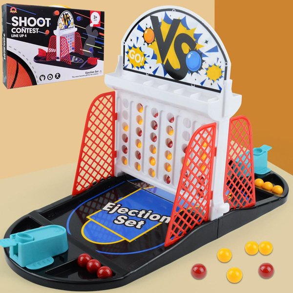 KEJIH Tabletop Basketball Bouncing Pinball Game,Tabletop Arcade Basketball Game,2 Player Versus Game, Indoor Fun Tabletop Basketball Shooting Game for Kids and Adults,Ideal Toy for Boy ＆ Girl