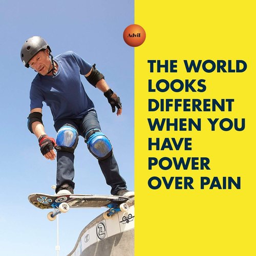 Advil Ibuprofen, 200mg (50 Packets of 2 Coated Tablets) 50 ea (Pack of 3)