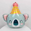 Koala Balloons Happy Birthday Balloons Koala Foil Balloons Jungle Themed Balloons Birthday Party Supplies Baby Shower Party Decoration Animal Theme Party Decor 2pcs