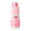 KISS PowerFlex Pink Nail Glue for Press On Nails, Ultra Hold Flex Formula Nail Adhesive, Includes One Bottle 3g (0.10 oz.) with Twist-Off Cap & Nozzle Tip Squeeze Applicator